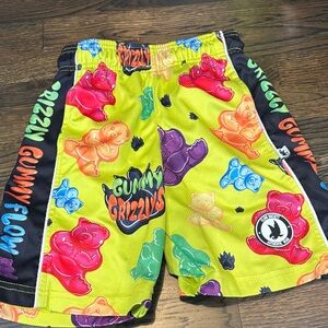 Gummy bear flow society shorts